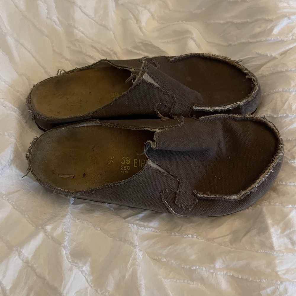 Canvas Birkenstocks